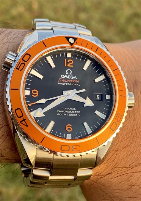 ultimate omega planet ocean replica watch|omega planet ocean orange bezel.